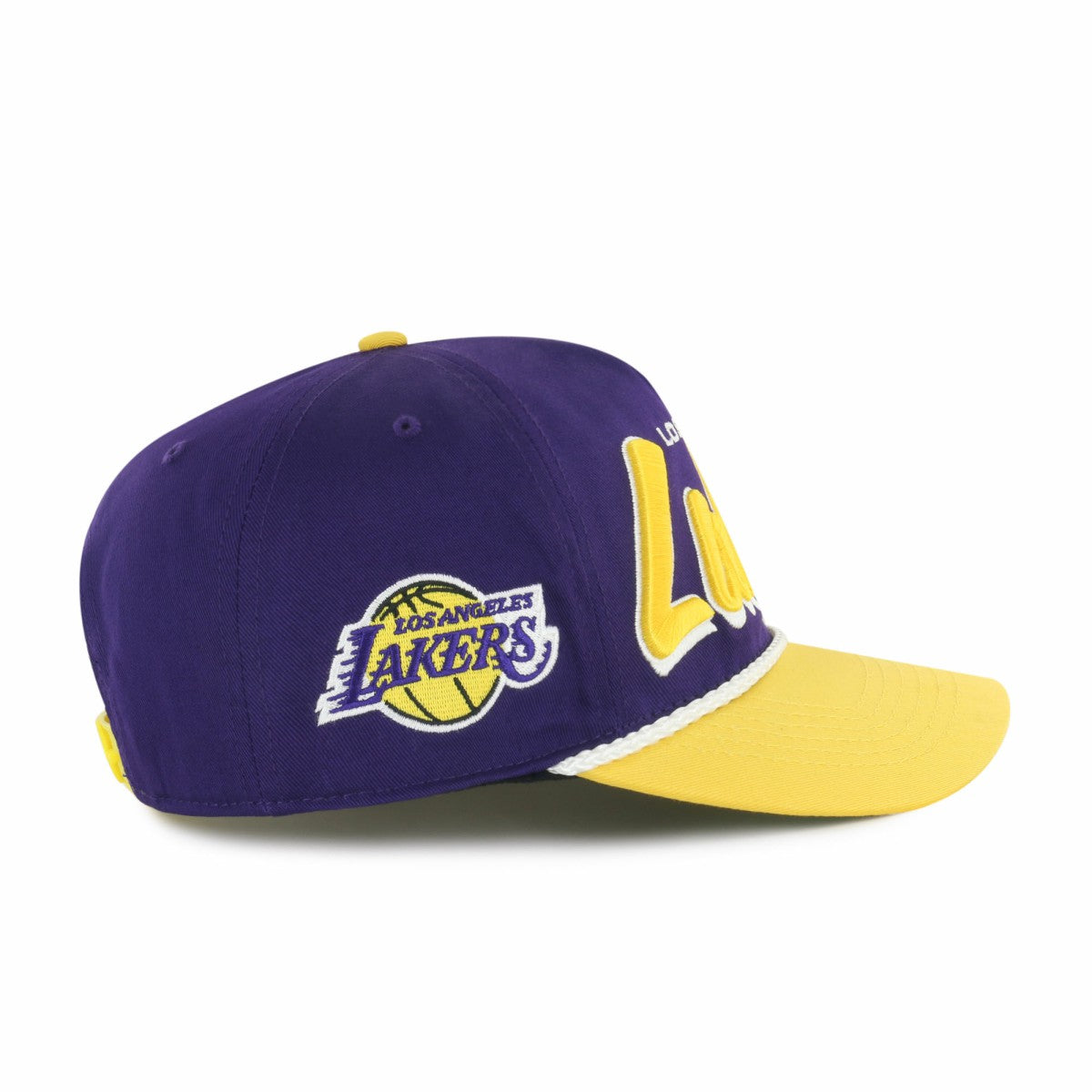 Los Angeles Lakers '47 Dropshadow Rope Hitch Adjustable Hat Purple/Gold