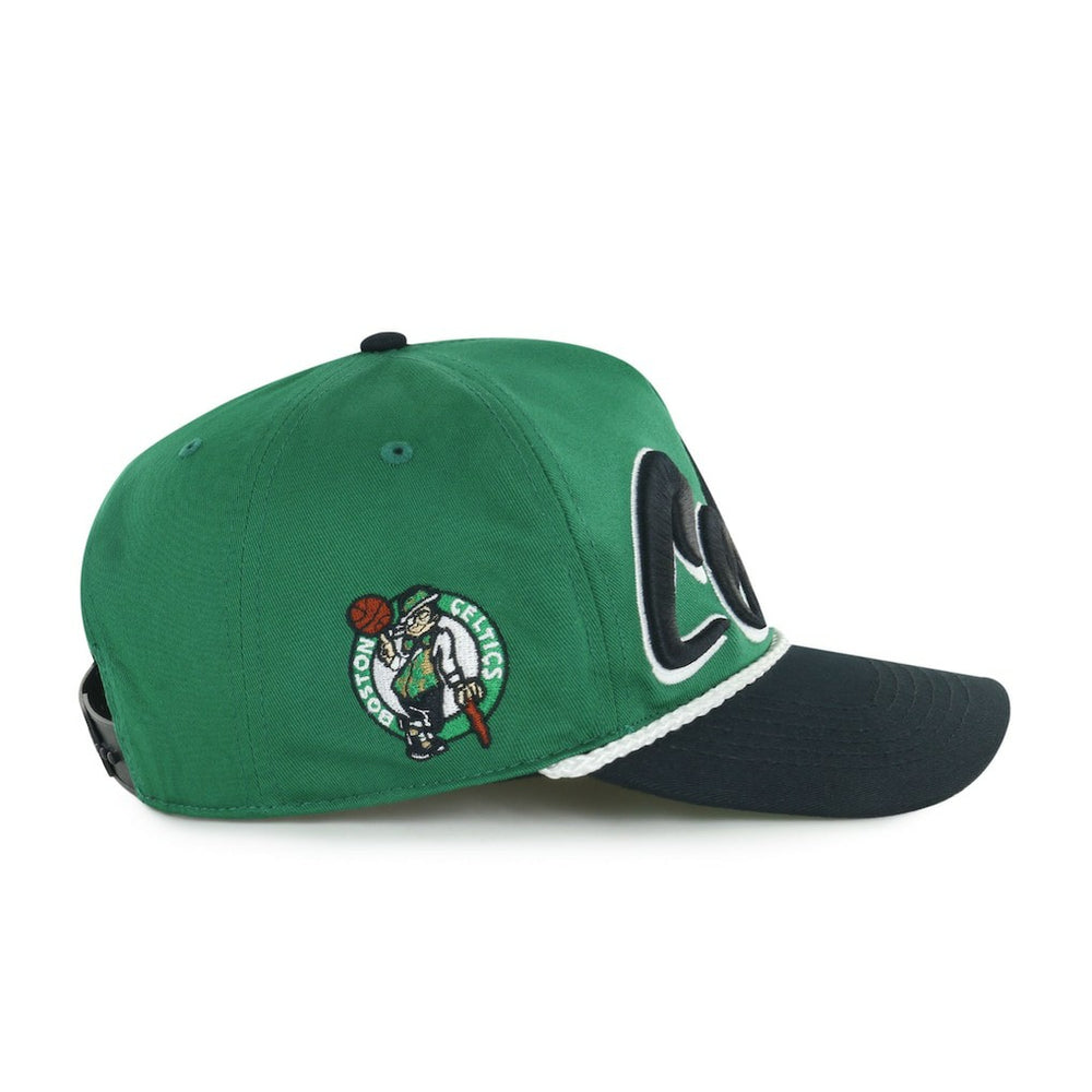 Boston Celtics '47 Dropshadow Rope Hitch Adjustable Hat Kelly Green/Black