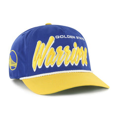 Golden State Warriors '47 Dropshadow Rope Hitch Adjustable Hat Royal/Gold