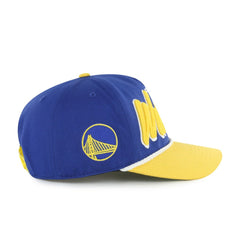 Golden State Warriors '47 Dropshadow Rope Hitch Adjustable Hat Royal/Gold