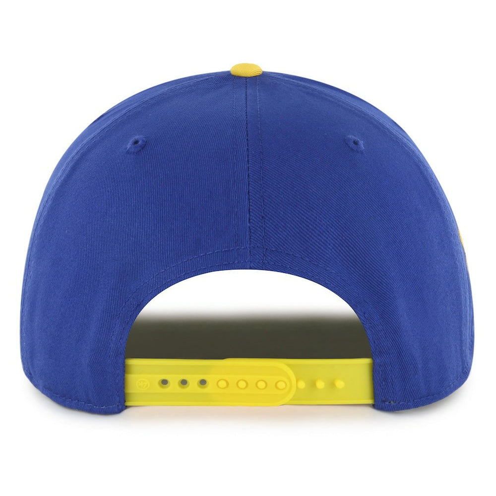 Golden State Warriors '47 Dropshadow Rope Hitch Adjustable Hat Royal/Gold