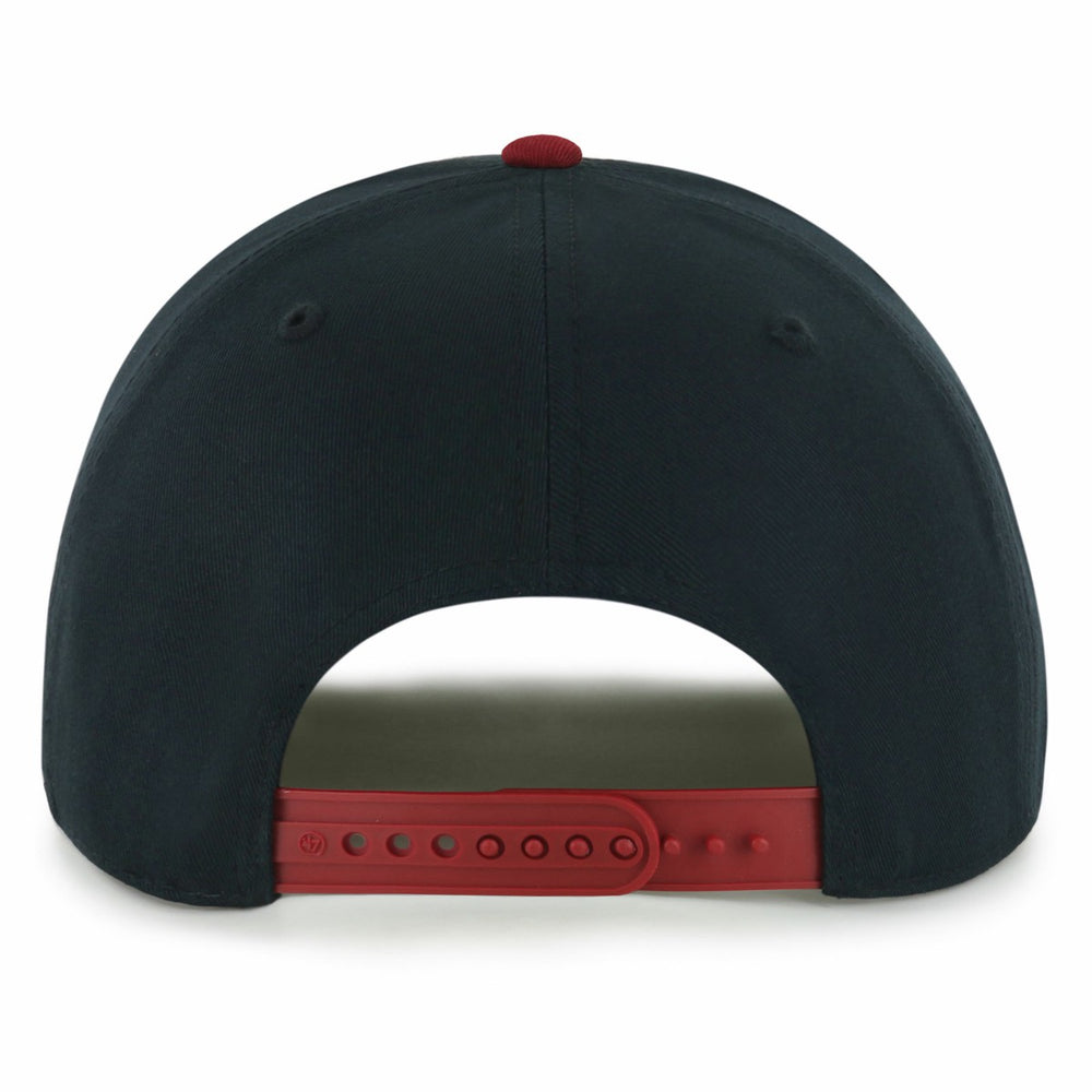 Miami Heat '47 Dropshadow Rope Hitch Adjustable Hat Black/Red