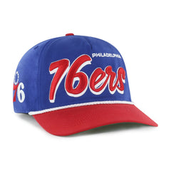 Philadelphia 76ers '47 Dropshadow Rope Hitch Adjustable Hat Royal/Red
