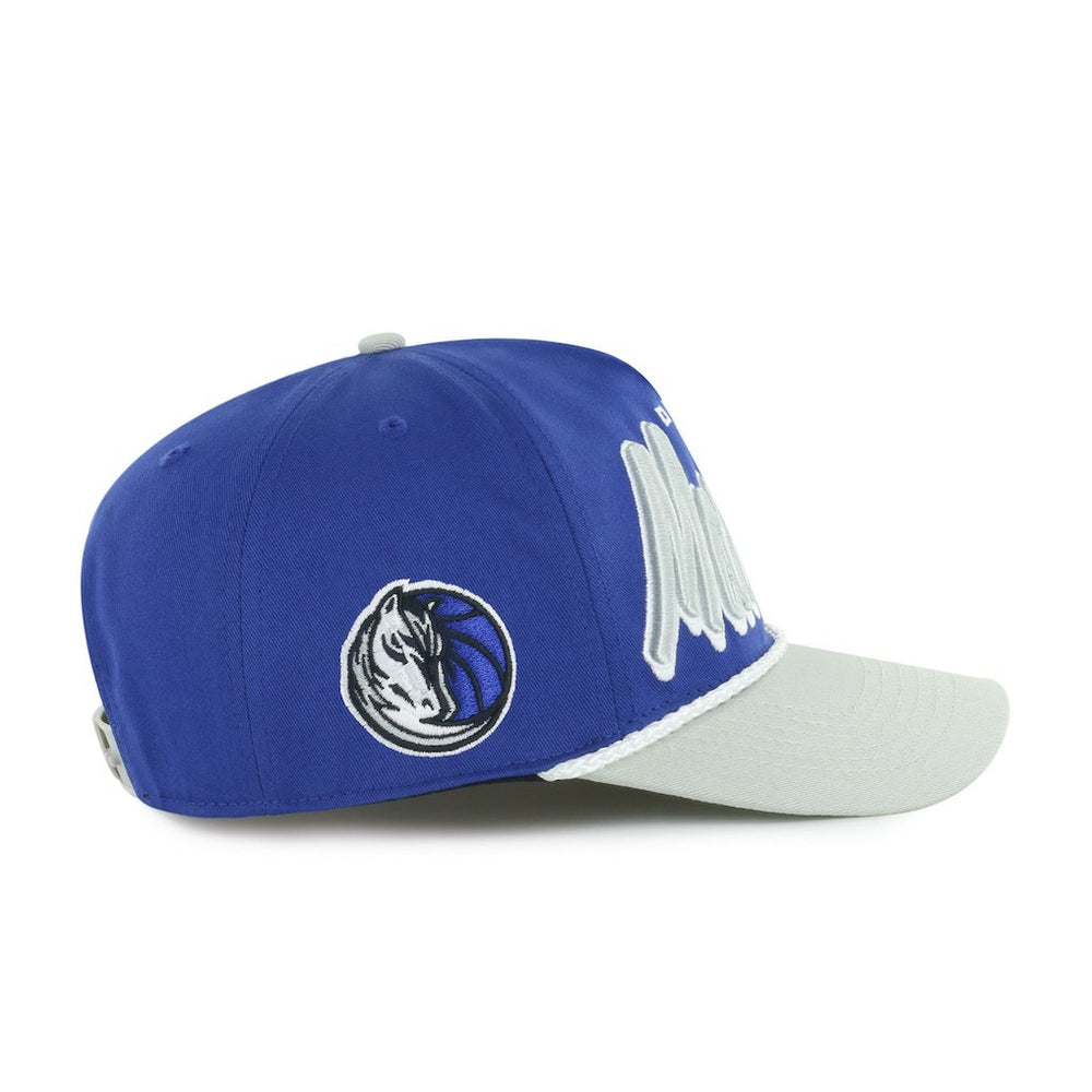 Dallas Mavericks '47 Dropshadow Rope Hitch Adjustable Hat Blue/Gray