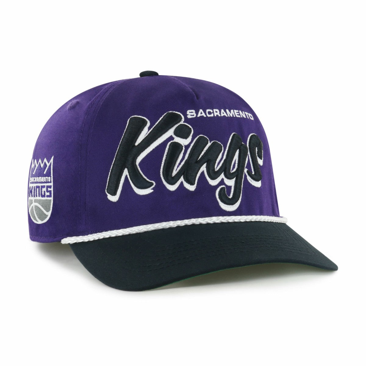 Sacramento Kings '47 Dropshadow Rope Hitch Adjustable Hat Purple/Black