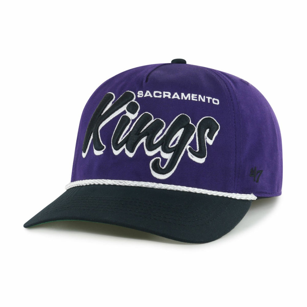 Sacramento Kings '47 Dropshadow Rope Hitch Adjustable Hat Purple/Black
