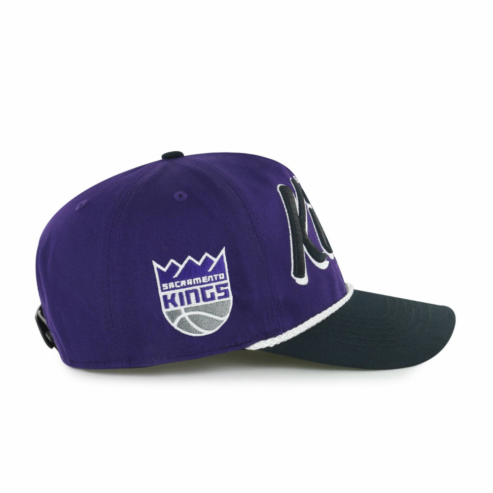 Sacramento Kings '47 Dropshadow Rope Hitch Adjustable Hat Purple/Black
