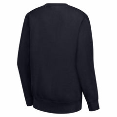 Oklahoma City Thunder G-III 4Her by Carl Banks Women's Leopard Heart Fleece Pullover Sweatshirt Navy