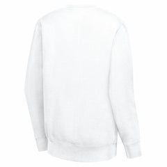 Miami Heat G-III 4Her by Carl Banks Women's Leopard Heart Fleece Pullover Sweatshirt White