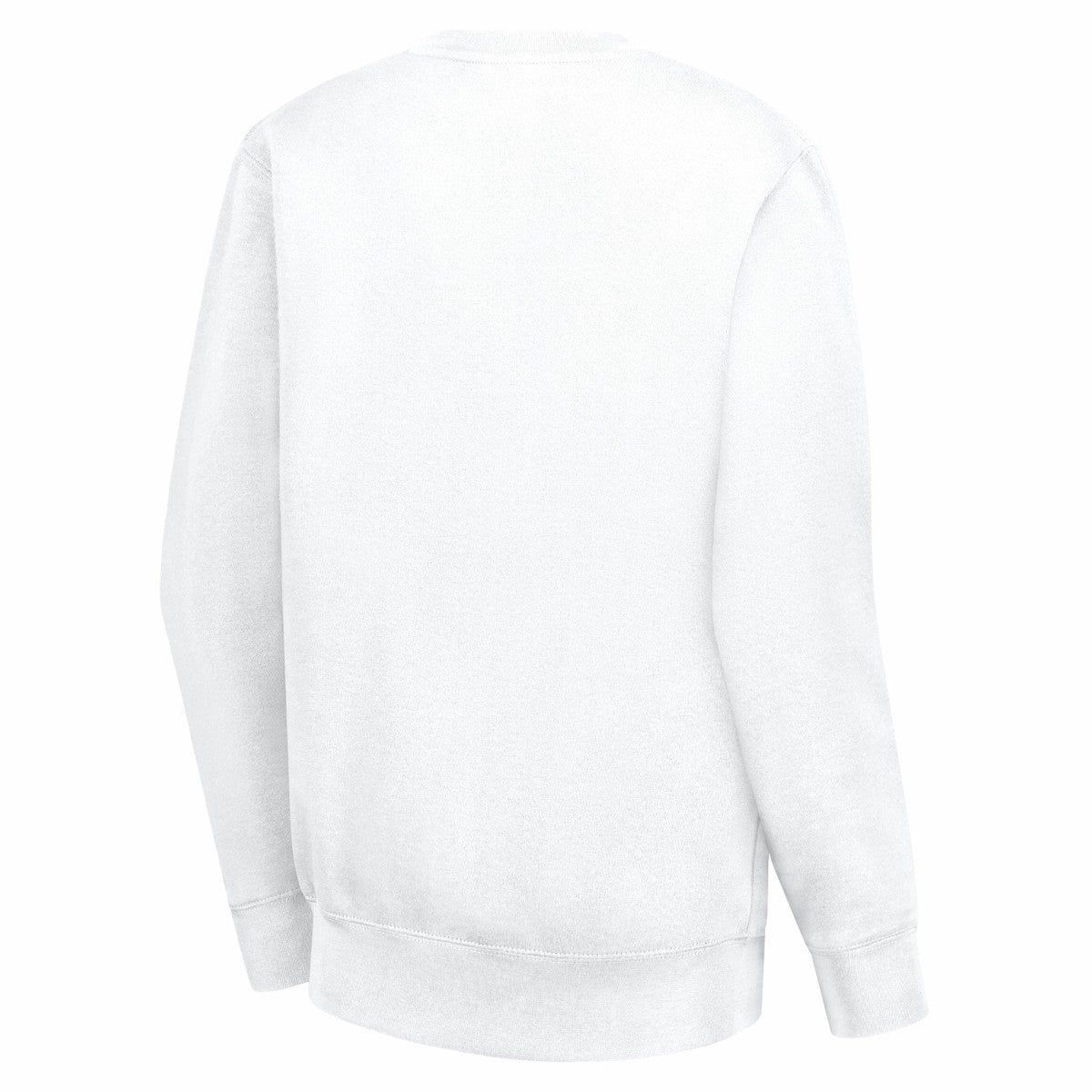 Oklahoma City Thunder G-III 4Her by Carl Banks Women's Leopard Heart Fleece Pullover Sweatshirt White