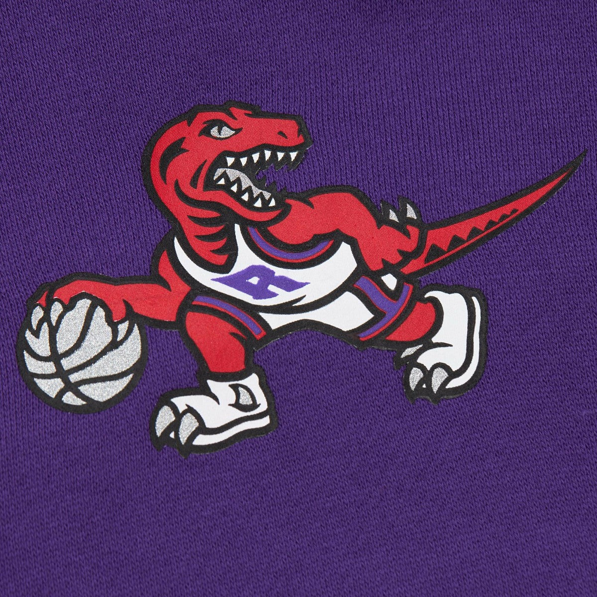 Toronto Raptors Hardwood Classics There & Back 2.0 Vintage Pullover Sweatshirt Purple