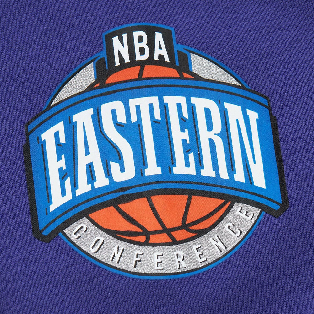 Milwaukee Bucks Hardwood Classics There & Back 2.0 Vintage Pullover Sweatshirt Purple