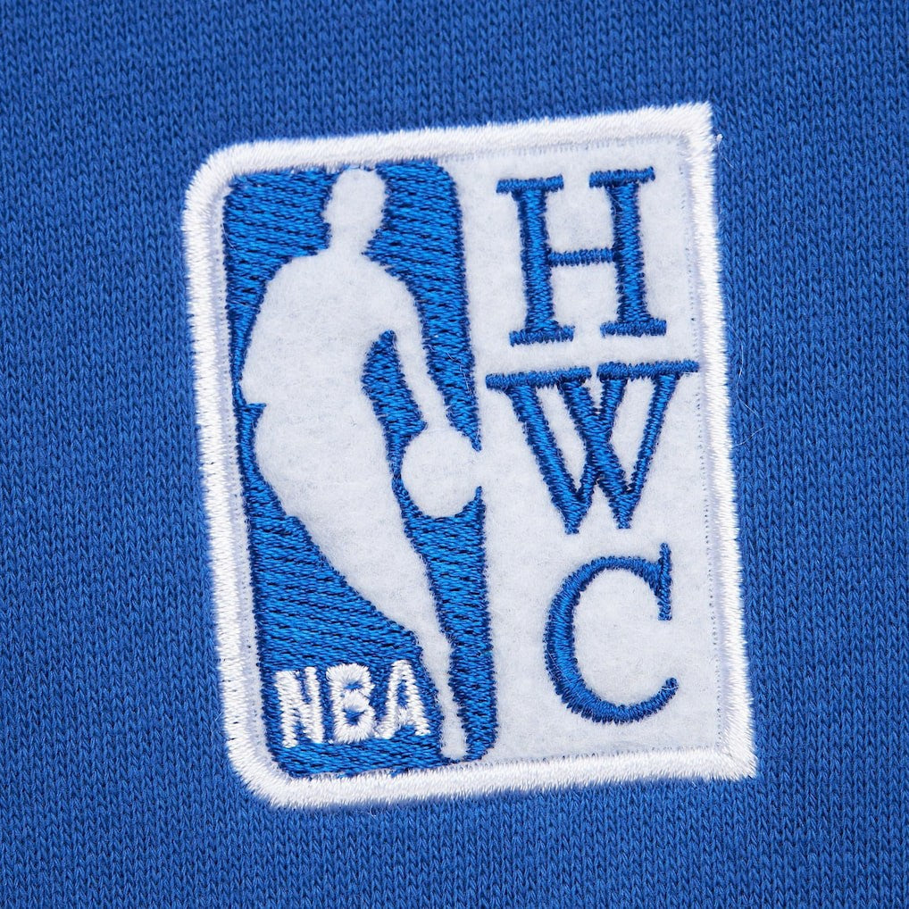 Denver Nuggets Hardwood Classics There & Back 2.0 Vintage Pullover Sweatshirt Royal