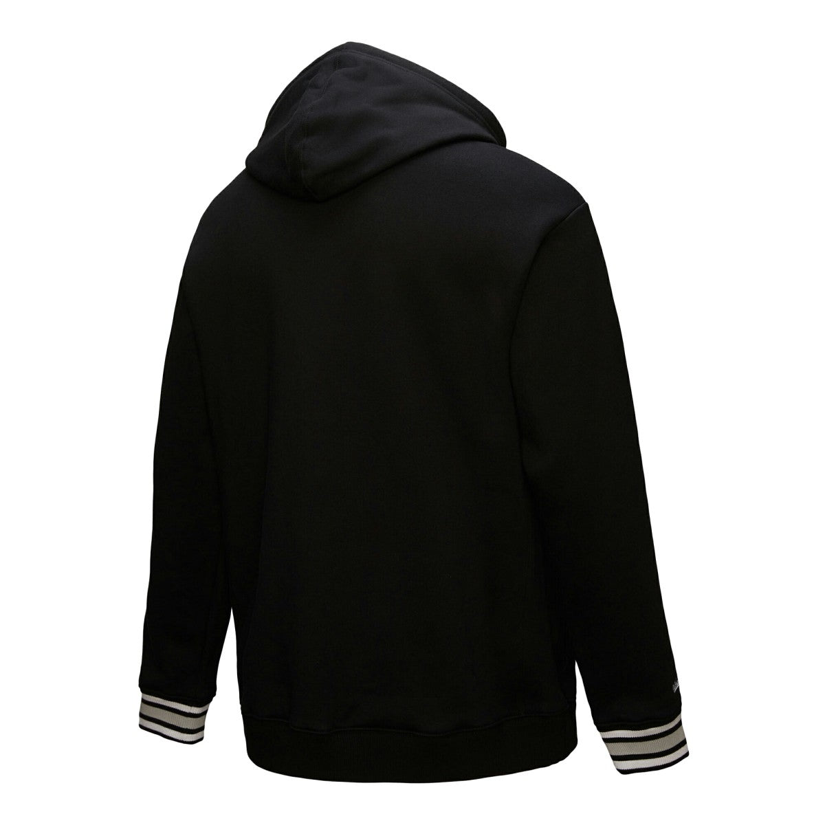 Sacramento Kings Chainstitch Applique Vintage Heavyweight Pullover Hoodie Black
