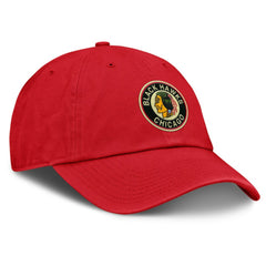 NHL Chicago Blackhawks Fanatics Decades Collection Adjustable Hat - Red