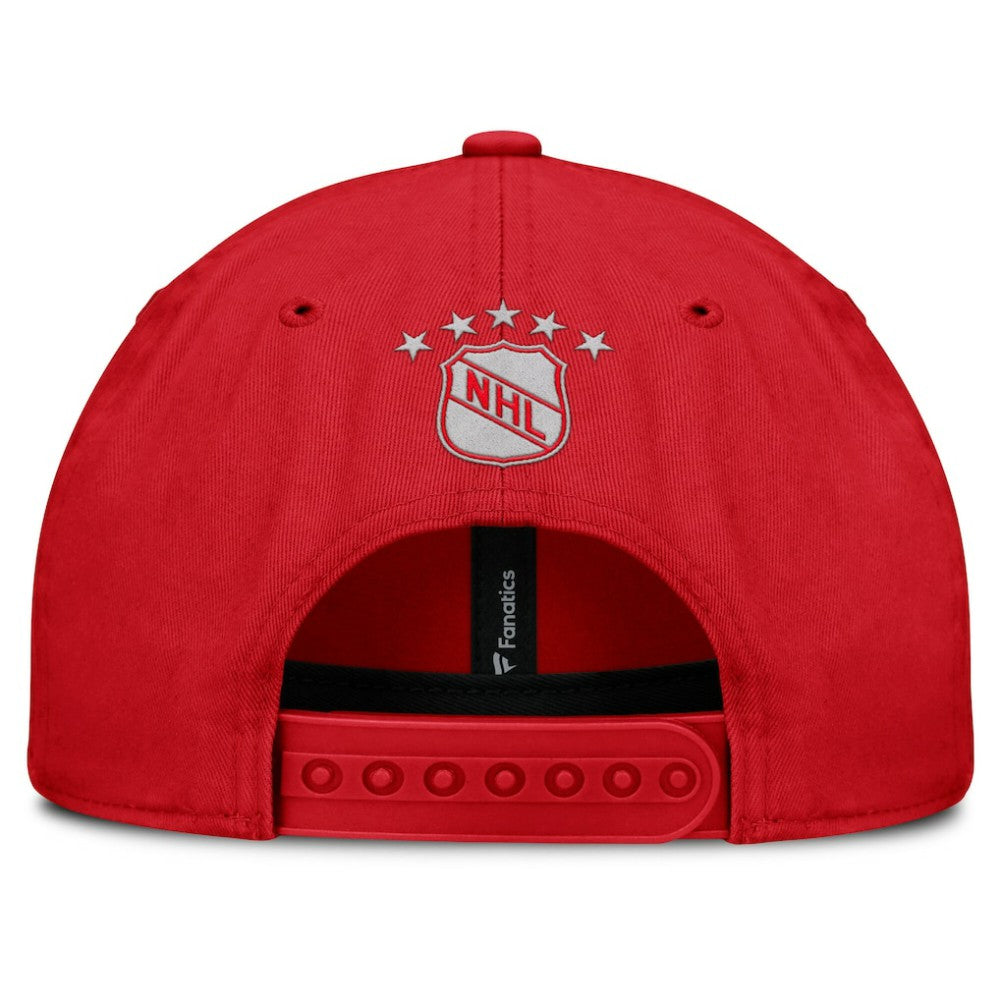 NHL Detroit Red Wings Fanatics Decades Collection Adjustable Hat - Red