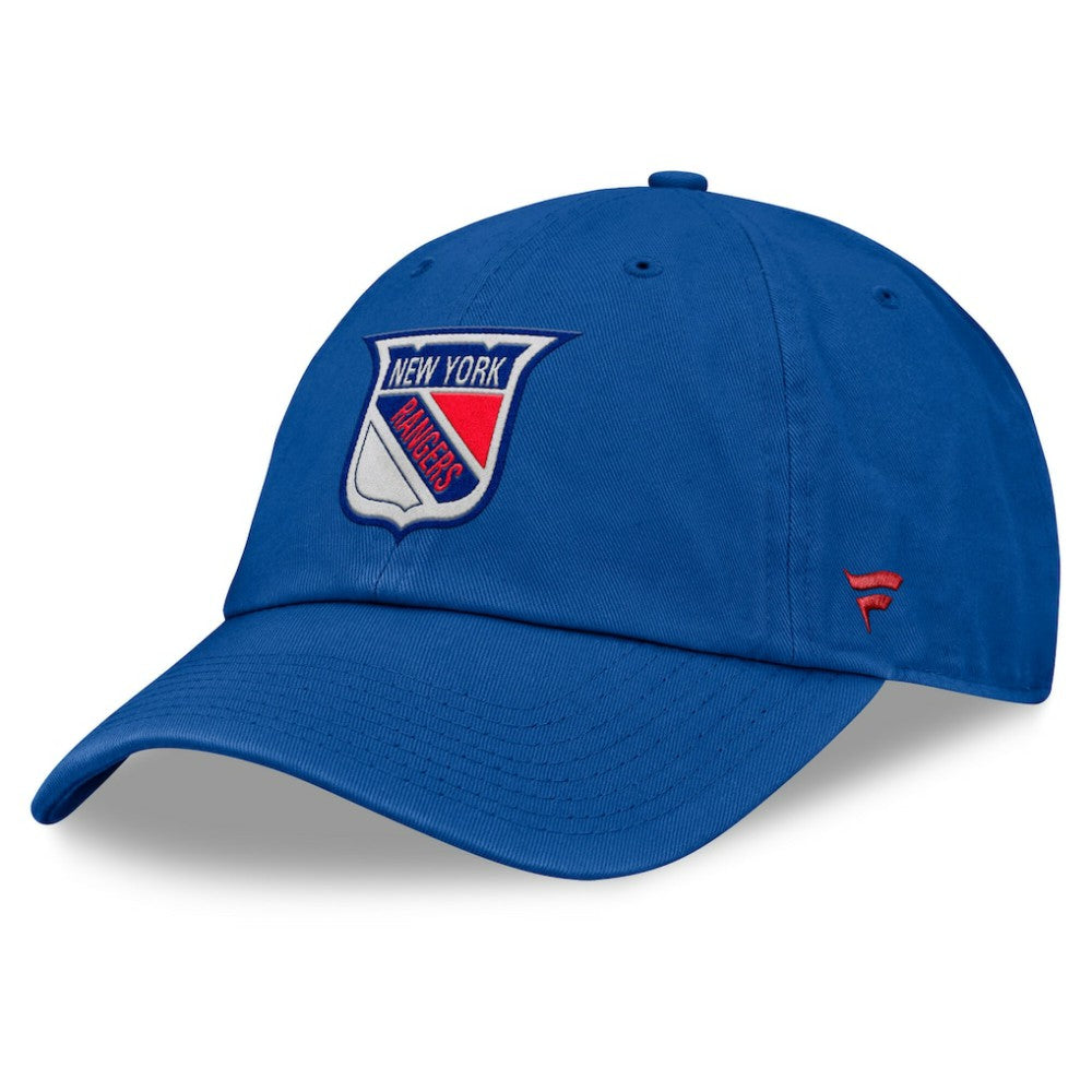 NHL New York Rangers Fanatics Decades Collection Adjustable Hat - Royal