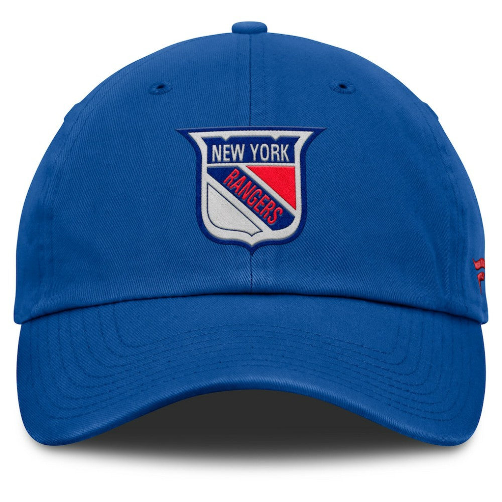 NHL New York Rangers Fanatics Decades Collection Adjustable Hat - Royal