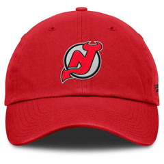 NHL New Jersey Devils Fanatics Decades Collection Adjustable Hat - Red
