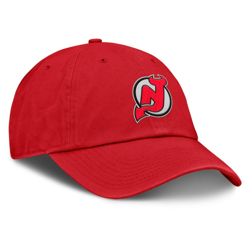 NHL New Jersey Devils Fanatics Decades Collection Adjustable Hat - Red