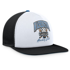 NHL Washington Capitals Fanatics Decades Collection Foam Front Snapback Hat - White/Black