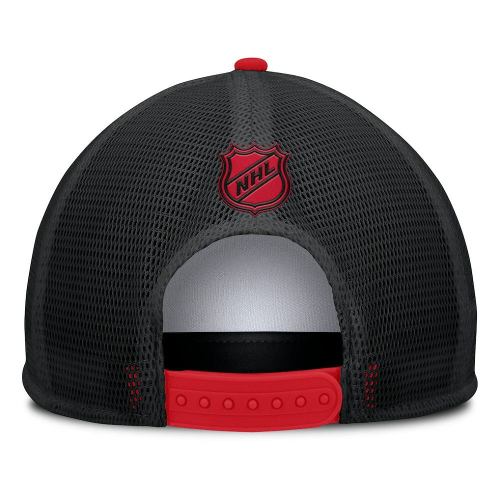 NHL New Jersey Devils Fanatics Decades Collection Foam Front Snapback Hat - White/Red