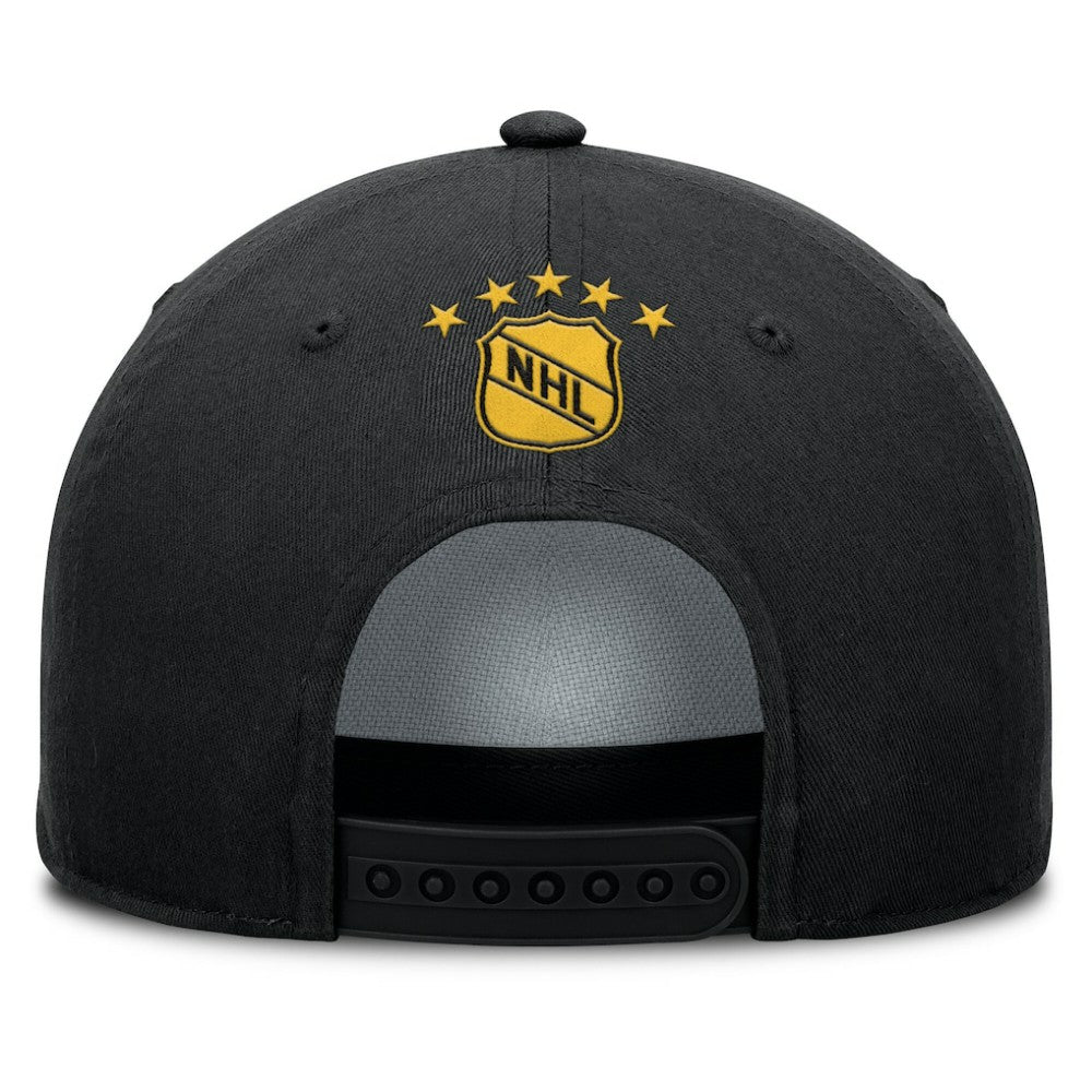 NHL Boston Bruins Fanatics Decades Collection A-Frame Rope Adjustable Hat - Black
