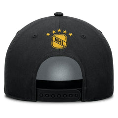 NHL Boston Bruins Fanatics Decades Collection A-Frame Rope Adjustable Hat - Black