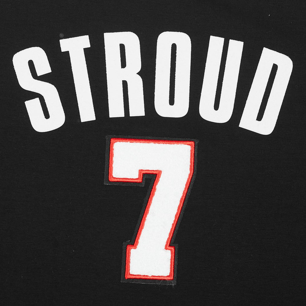 C.J. Stroud Houston Texans Pro Standard Women's Player Name & Number Cropped Boxy T-Shirt Black