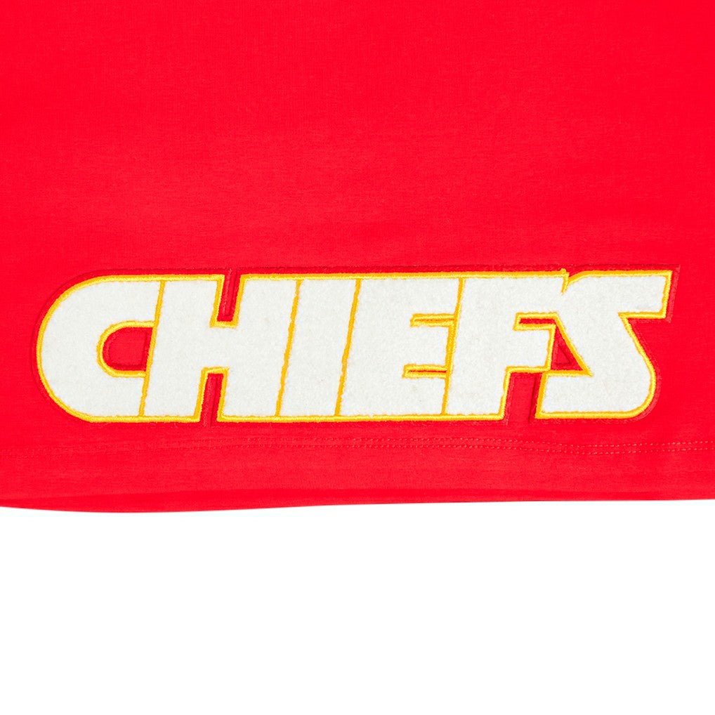 Travis Kelce Kansas City Chiefs Pro Standard Women's Player Name & Number Cropped Boxy T-Shirt Red