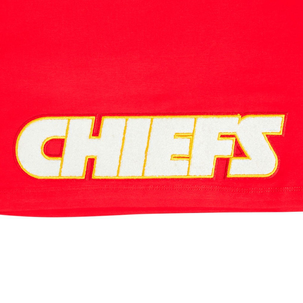 Travis Kelce Kansas City Chiefs Pro Standard Women's Player Name & Number Cropped Boxy T-Shirt Red