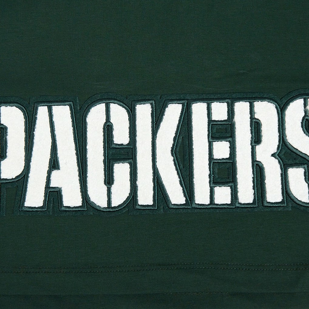 Jordan Love Green Bay Packers Pro Standard Women's Player Name & Number Cropped Boxy T-Shirt Green