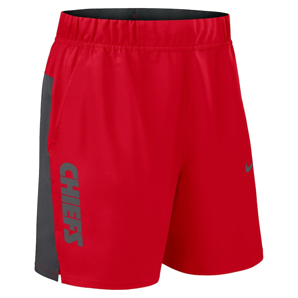 Kansas City Chiefs Woven Victory Dri-FIT Shorts Red