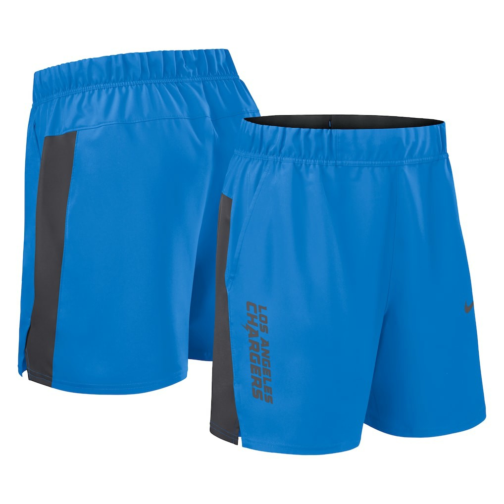 Los Angeles Chargers Woven Victory Dri-FIT Shorts Powder Blue