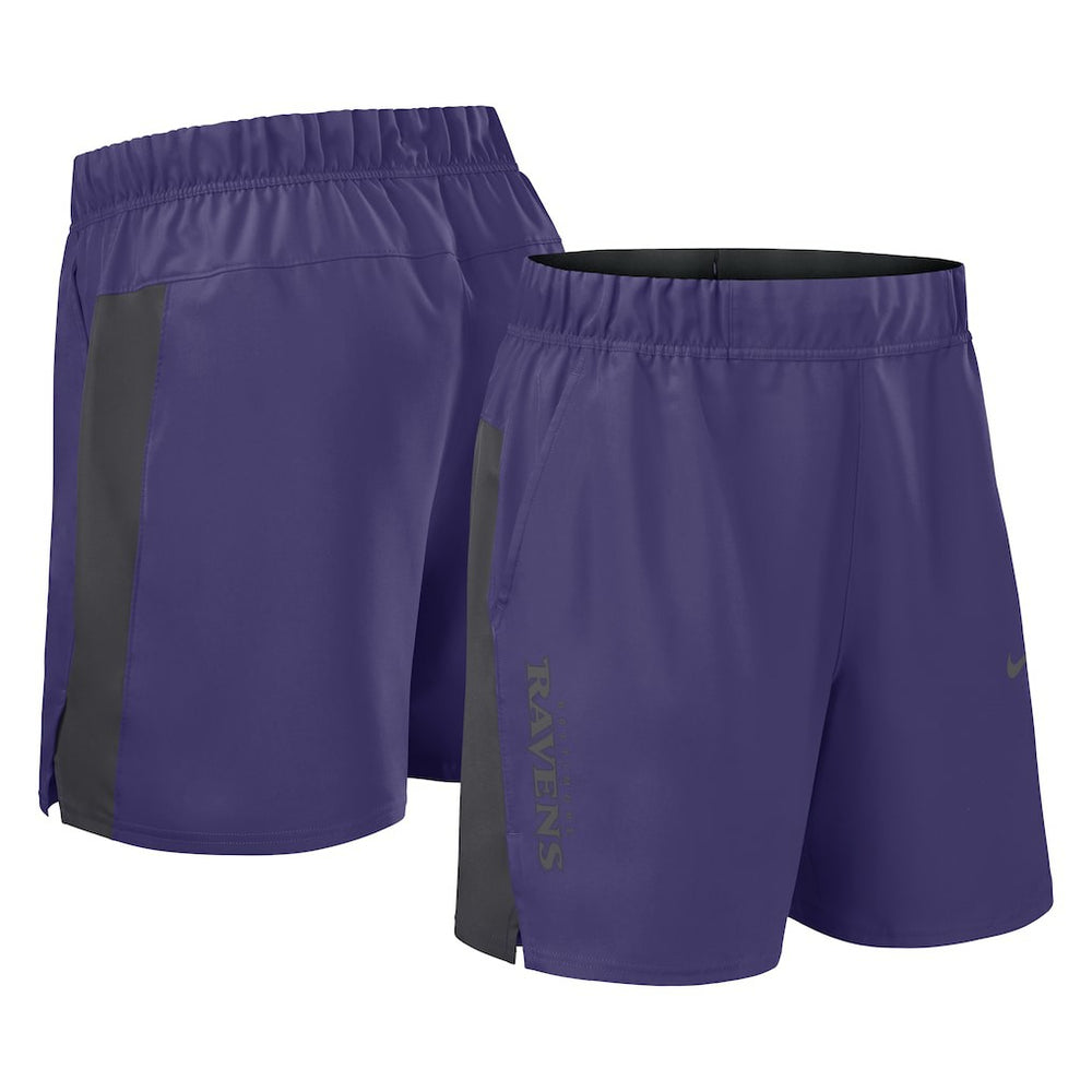 Baltimore Ravens Woven Victory Dri-FIT Shorts Purple