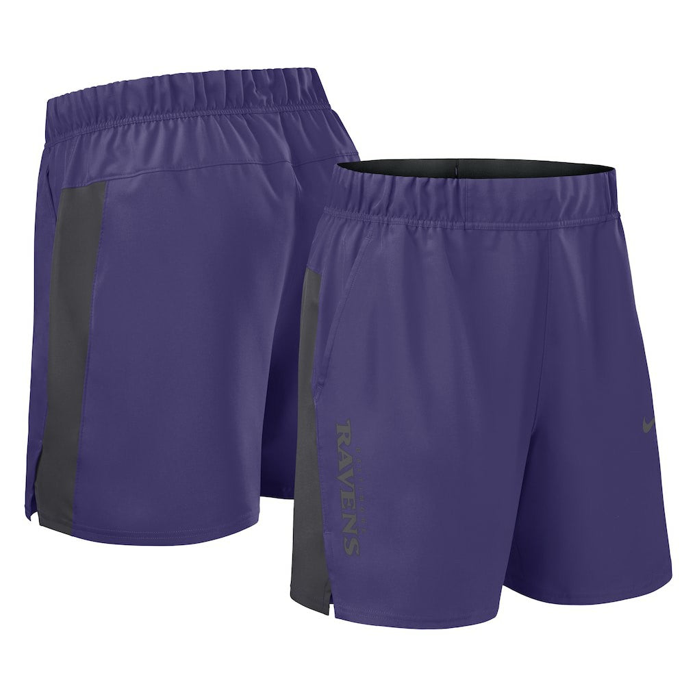 Baltimore Ravens Woven Victory Dri-FIT Shorts Purple