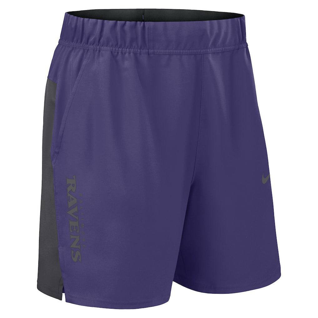 Baltimore Ravens Woven Victory Dri-FIT Shorts Purple