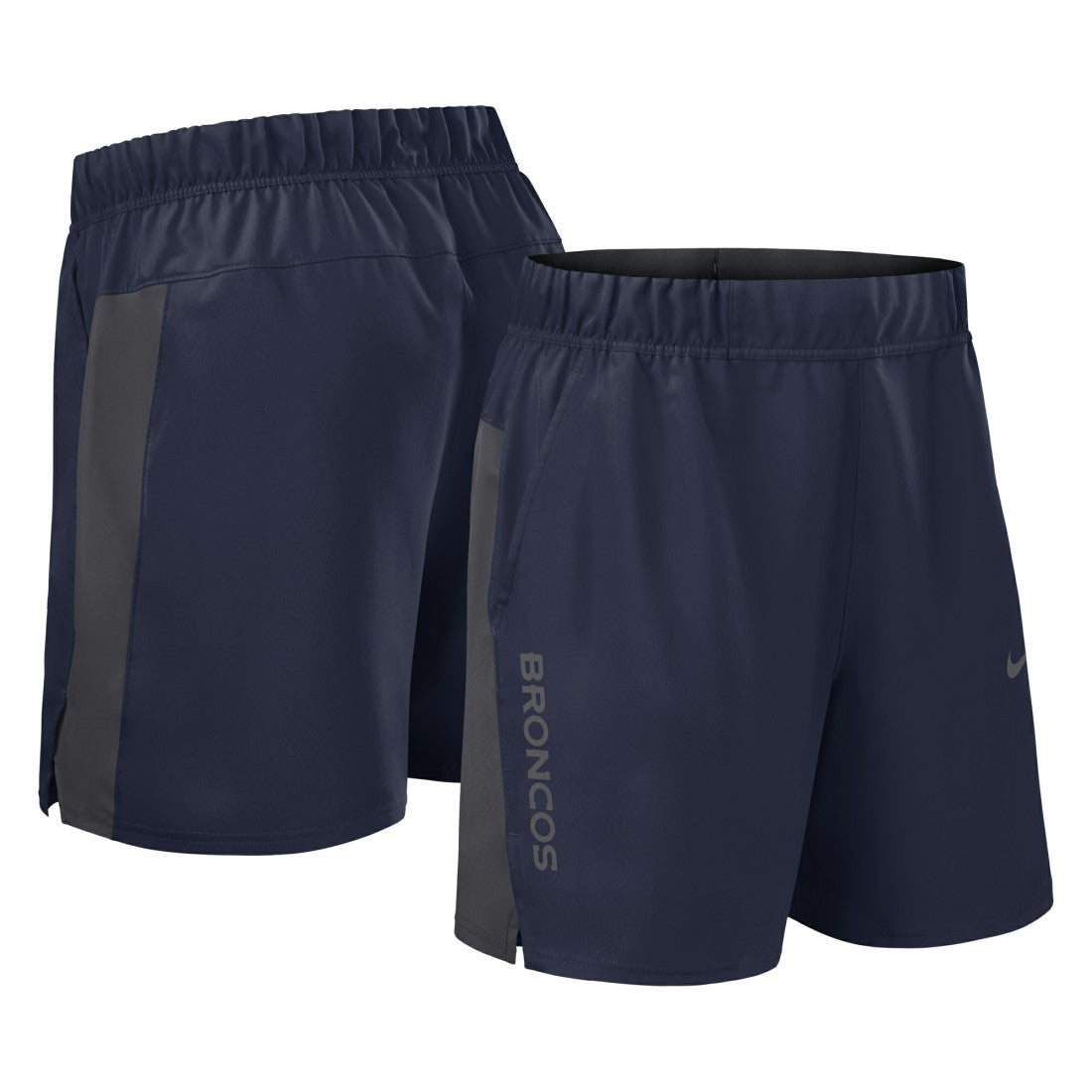 Denver Broncos Woven Victory Dri-FIT Shorts Navy