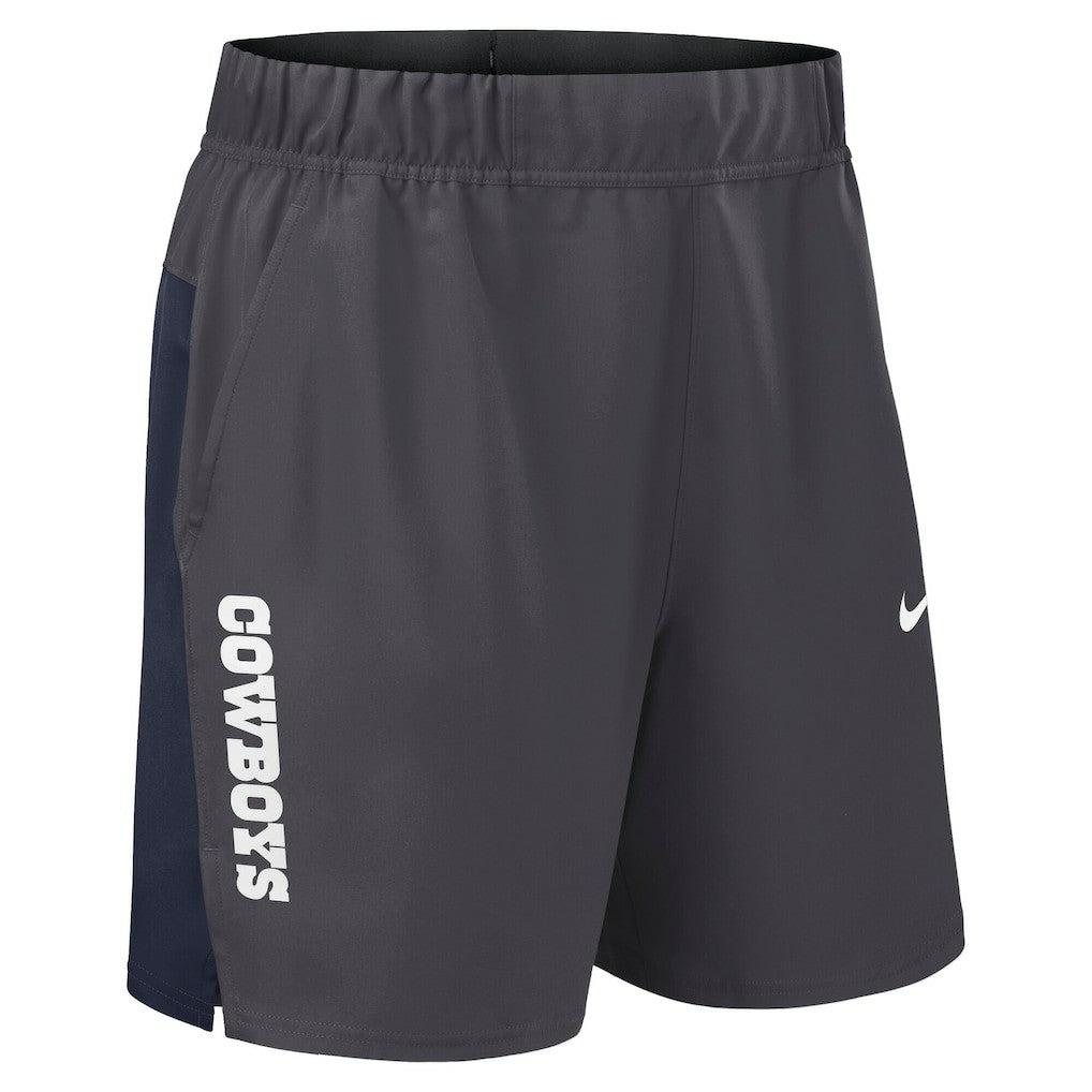 Dallas Cowboys Woven Victory Dri-FIT Shorts Gray
