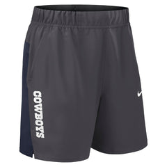Dallas Cowboys Woven Victory Dri-FIT Shorts Gray