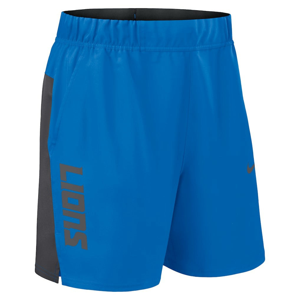 Detroit Lions Woven Victory Dri-FIT Shorts Blue