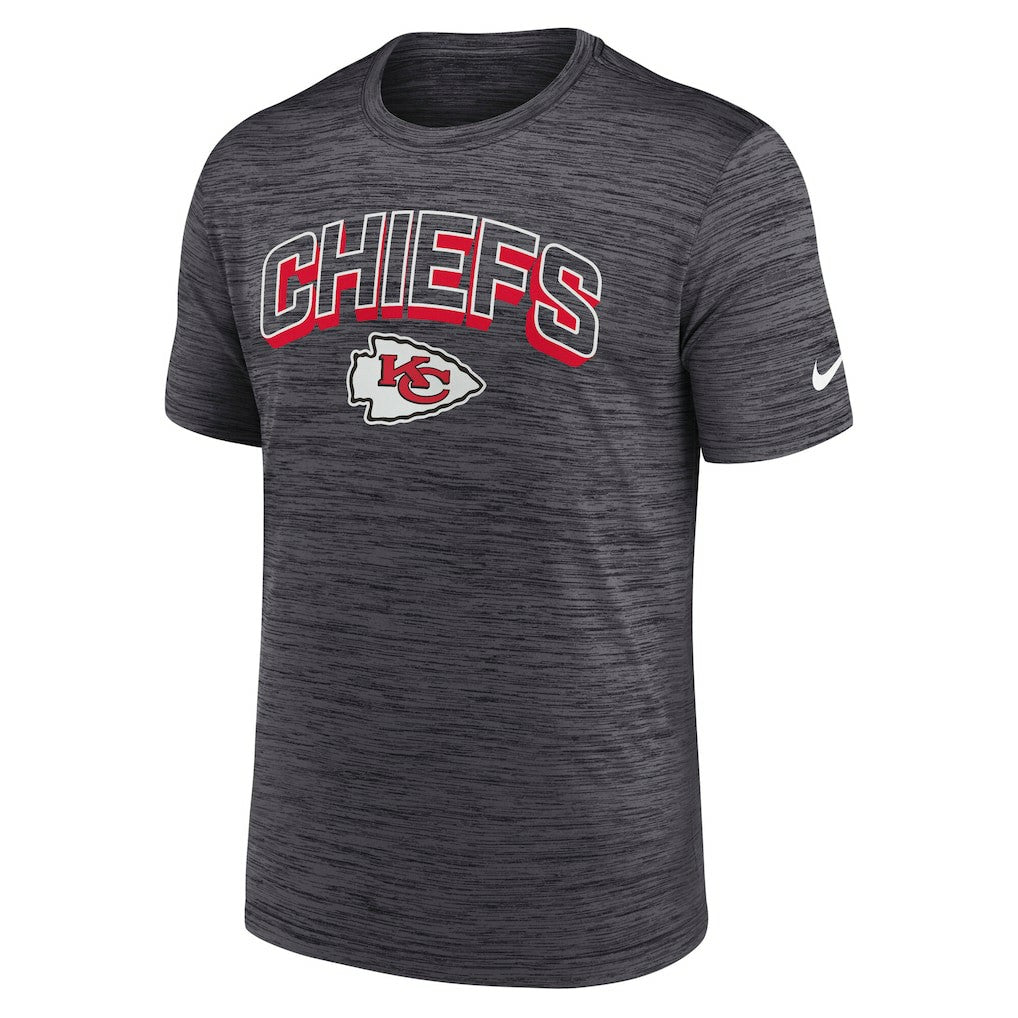 Kansas City Chiefs Primetime Velocity Dri-FIT T-Shirt Charcoal