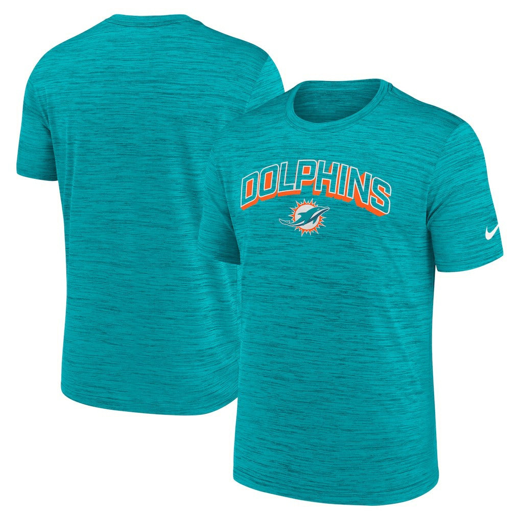 Miami Dolphins Primetime Velocity Dri-FIT T-Shirt Aqua