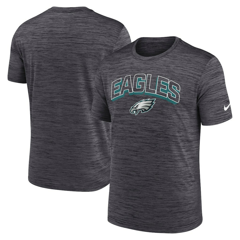 Philadelphia Eagles Primetime Velocity Dri-FIT T-Shirt Charcoal