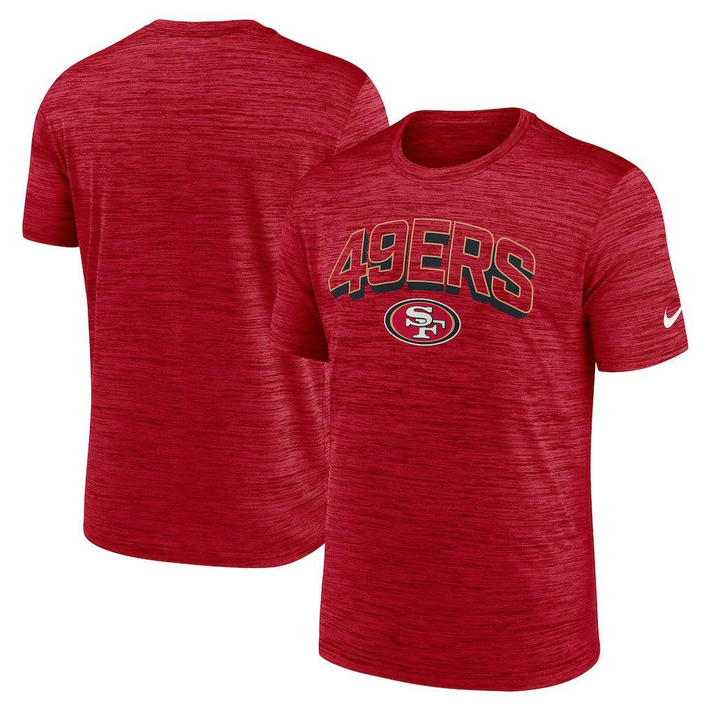 San Francisco 49ers Primetime Velocity Dri-FIT T-Shirt Scarlet