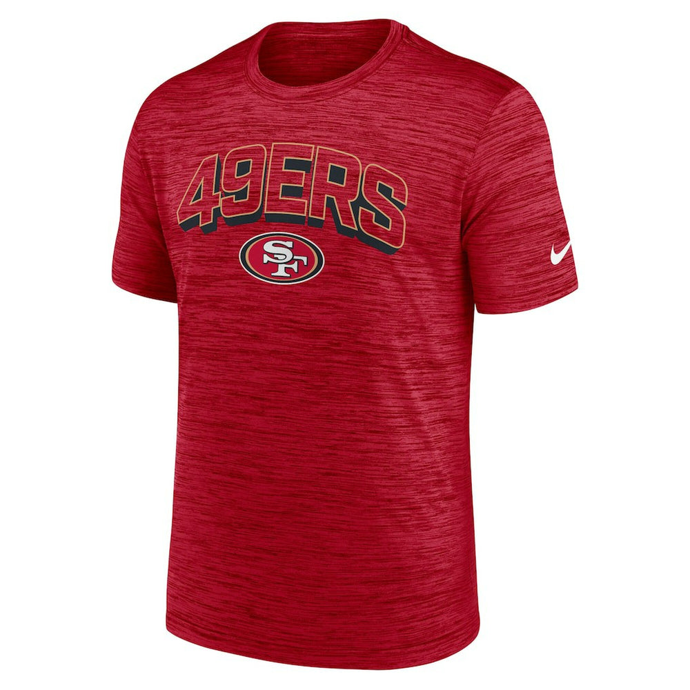 San Francisco 49ers Primetime Velocity Dri-FIT T-Shirt Scarlet