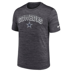 Dallas Cowboys Primetime Velocity Dri-FIT T-Shirt Charcoal