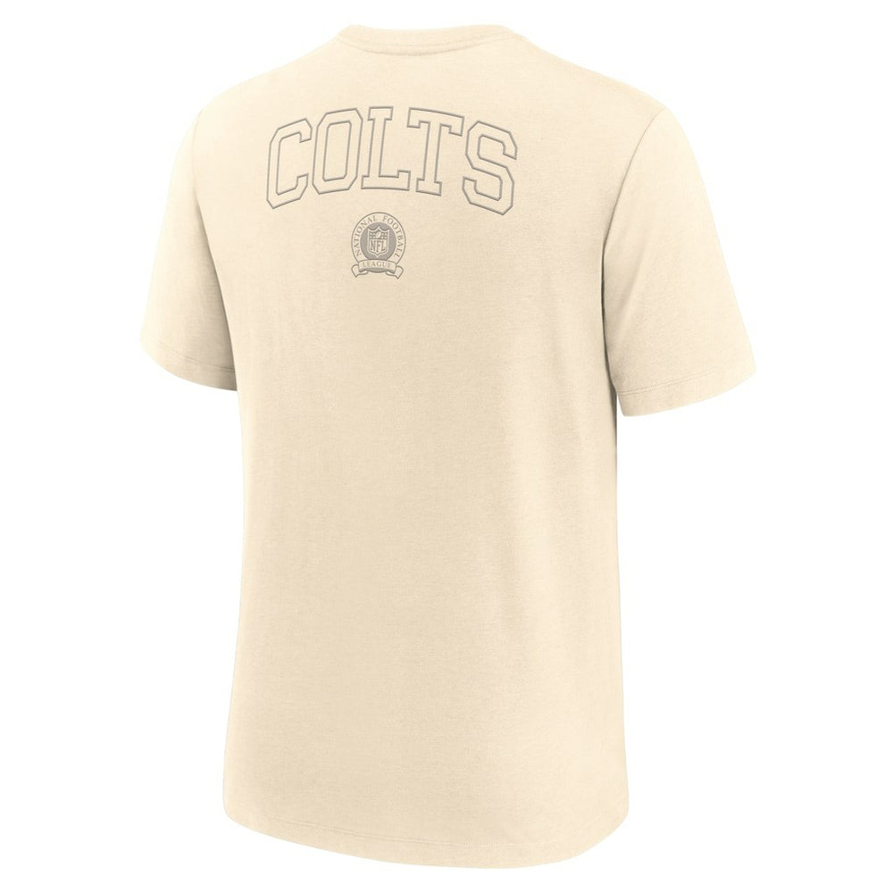 Indianapolis Colts Glory Tri-Blend T-Shirt Cream