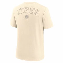 Tennessee Titans Glory Tri-Blend T-Shirt Cream