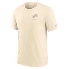 Detroit Lions Glory Tri-Blend T-Shirt Cream